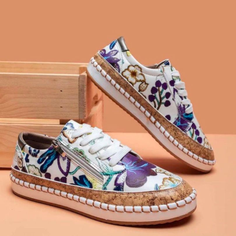 Blumenorthopädische Schuhe