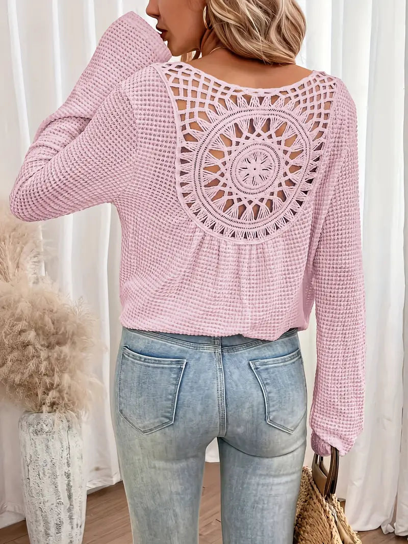 Drune | Eleganter V-Ausschnitt Pullover mit Zeitlosem Design