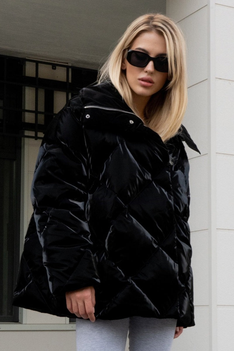 Drune | Passform gesteppte Baumwolljacke