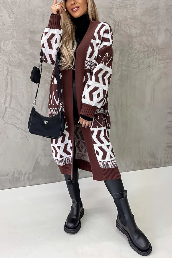 Drune | True Warmth Midi Strick Strickpullover