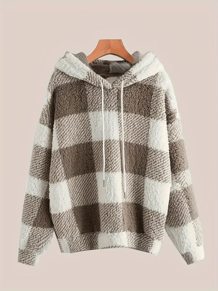 Drune | Fleece-Sweat-Pullover-Hoodie mit Kapuze für Women - Perfekt für den Alltag