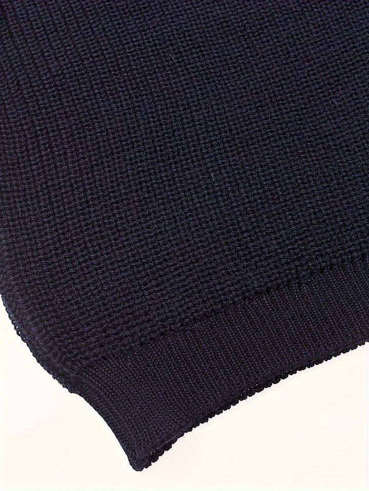 Drune | Dicke Strickjacke Im Robusten Design Wolle Wärme und Komfort