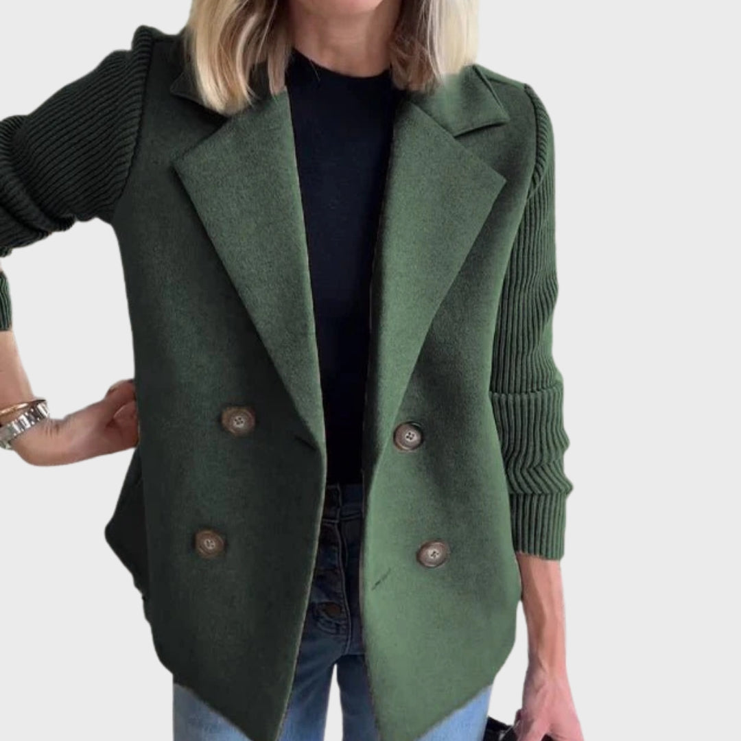 Drune | Eleganter Herbststrickärmel-Blazer