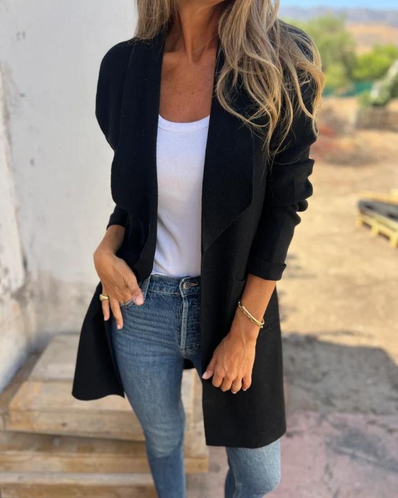 Drune | Lässige Revercardigan Jacke