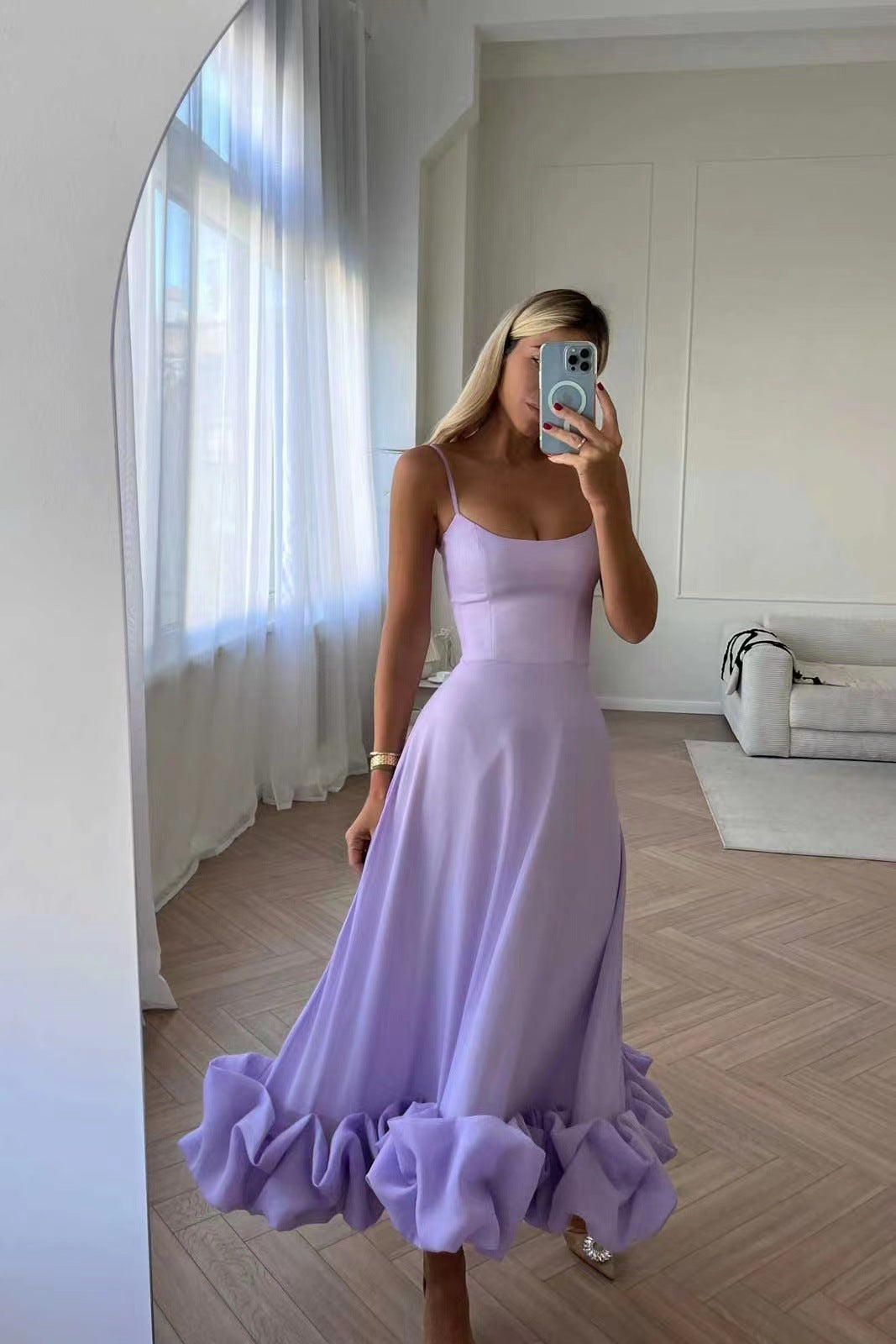 Drune | Fließendes Maxi Kleid Elegant