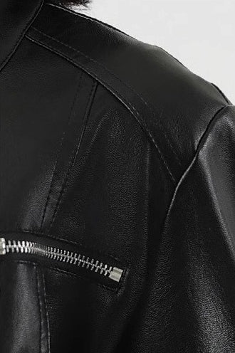 Drune | PU Biker Stil Jacke
