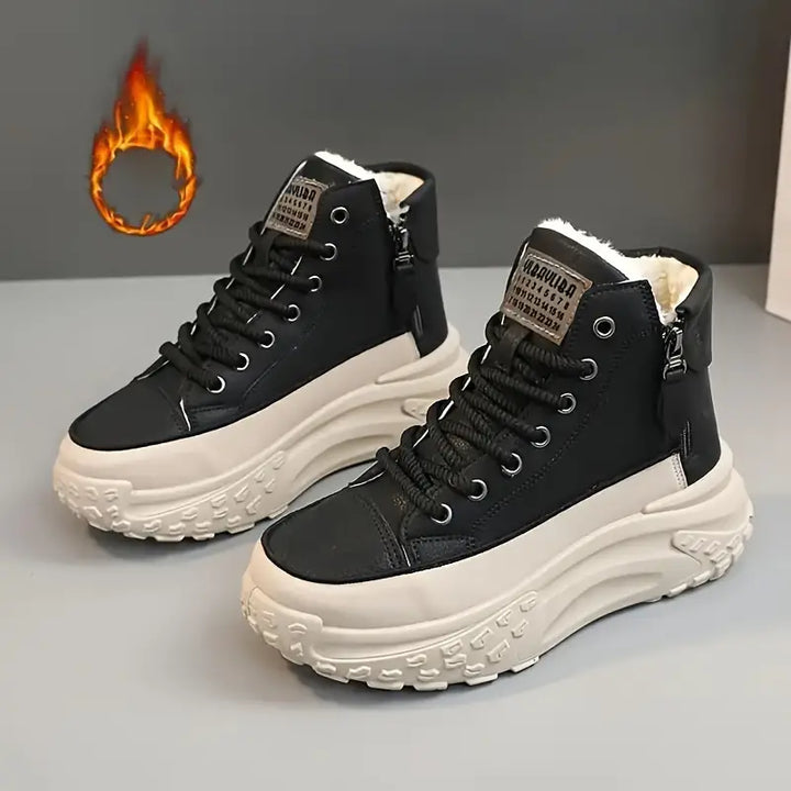 DAMA Stiefel mit Plüschfutter