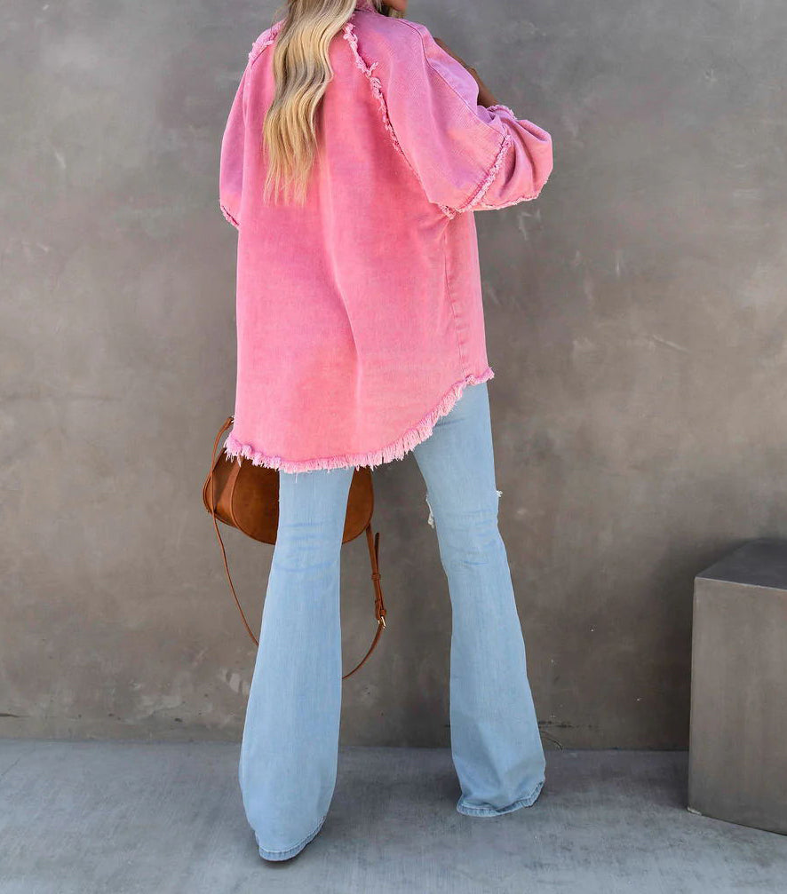 Drune | Edge Patchwork Pocket Denim-Jacke