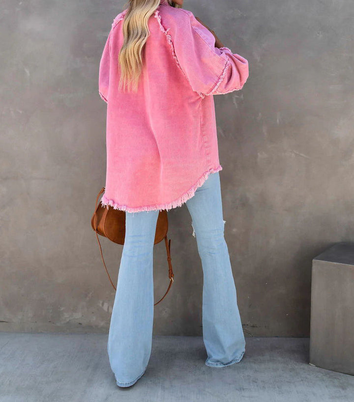 Drune | Edge Patchwork Pocket Denim-Jacke