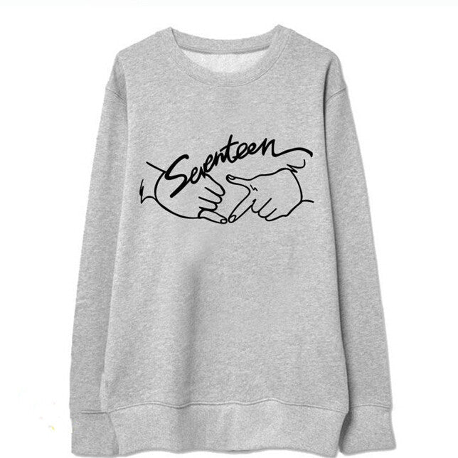 Damen Sweatshirt mit kreativem Handschrift-Design Drune
