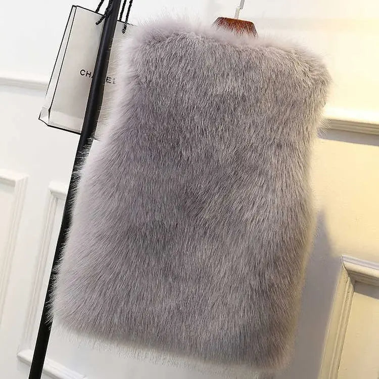 Drune | Faux Fuchs Pelz Gilet