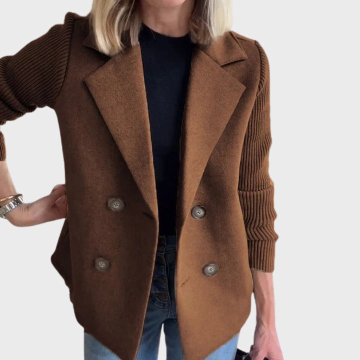 Drune | Eleganter Herbststrickärmel-Blazer