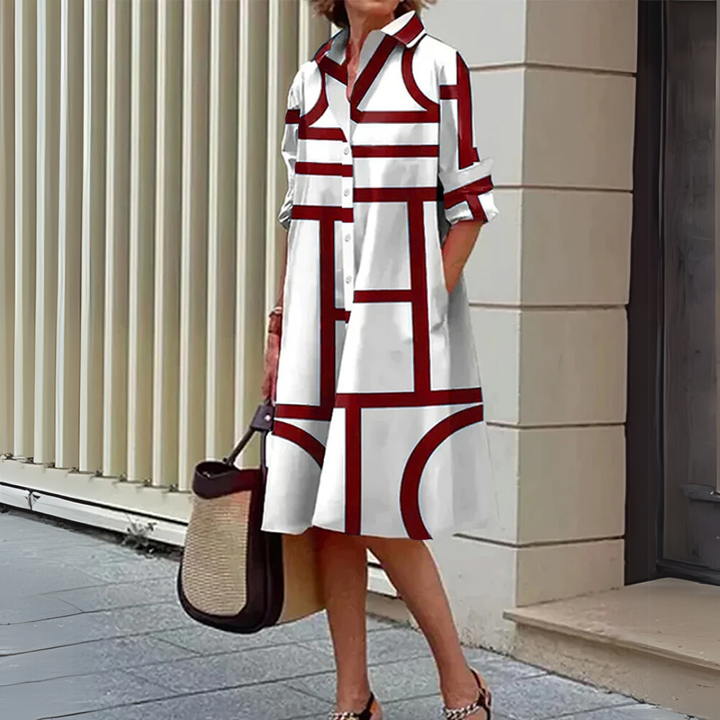 Drune | Damen Hemdkleid