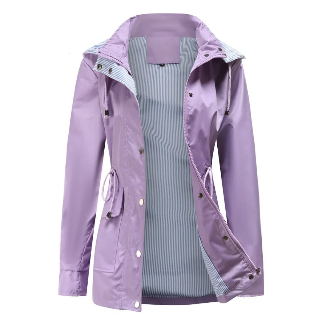 Drune | Damen Wasserdichter Trenchcoat Stylische Außenbekleidung