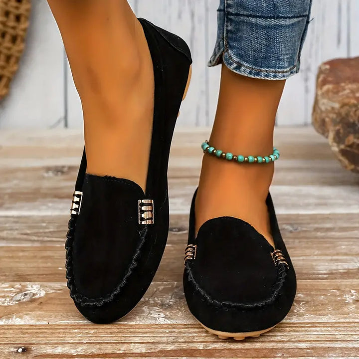 Drune | Leichte Wildlederschuhe mit Flacher Rutschfester Sohle