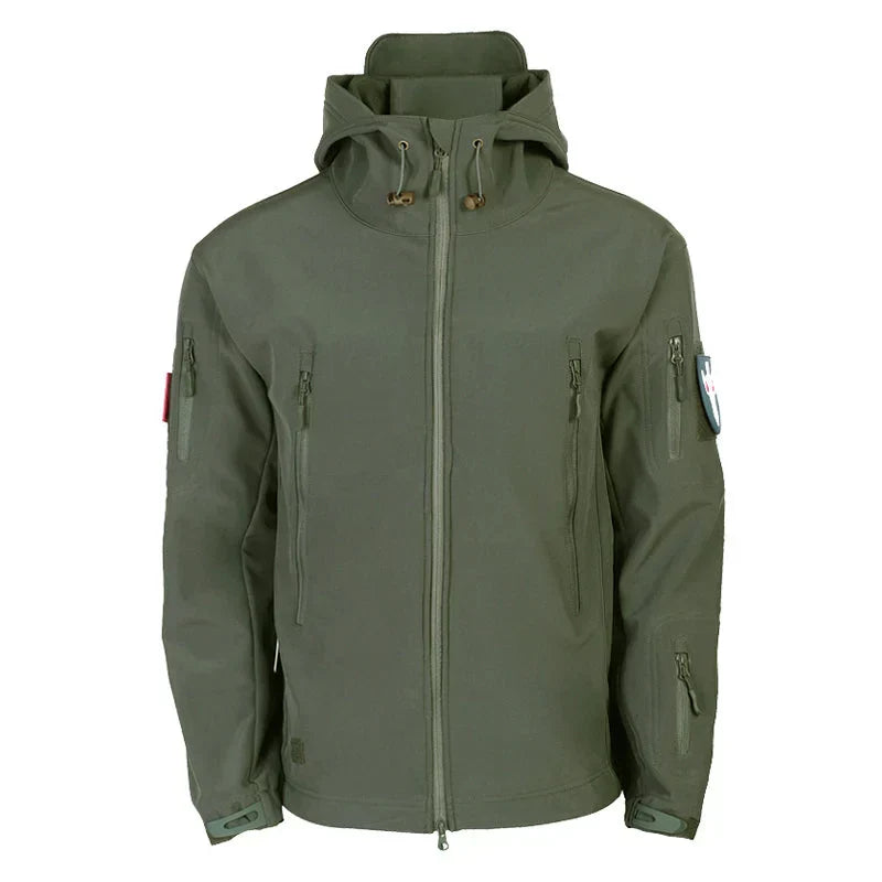 Drune | Wasserdichte Softshell-jacke Polyester Robust, Winddicht