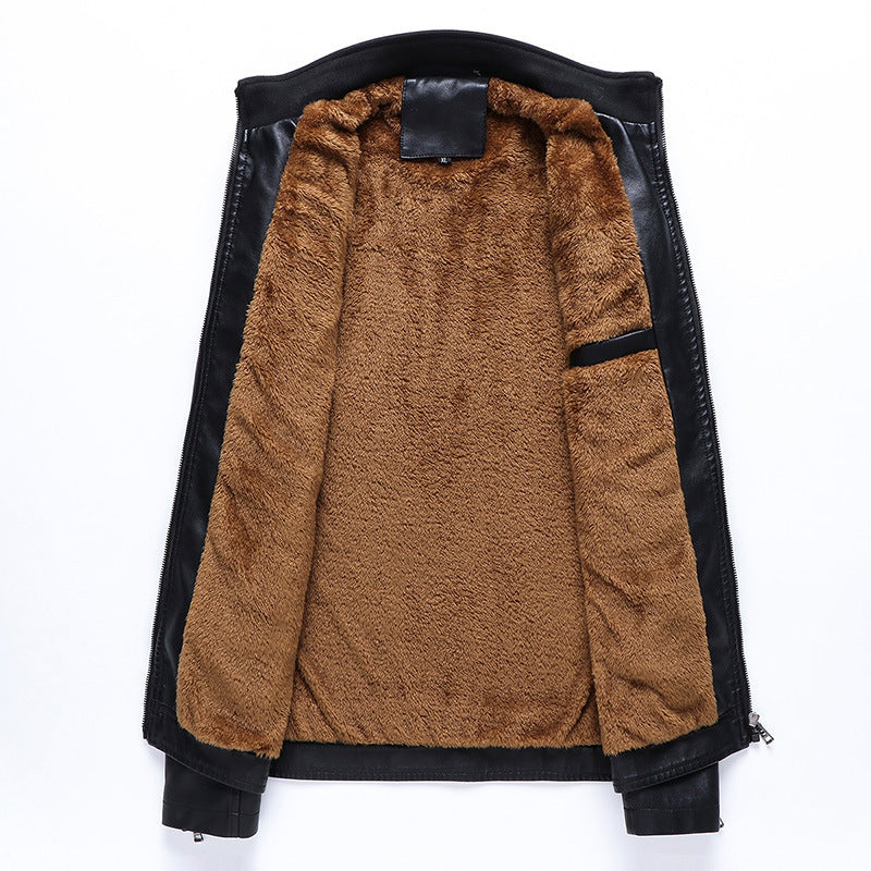 Drune | Herren PU-Lederjacke