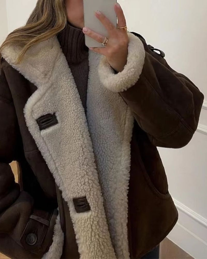Drune | Warm und Fluffiger Vintage Coat