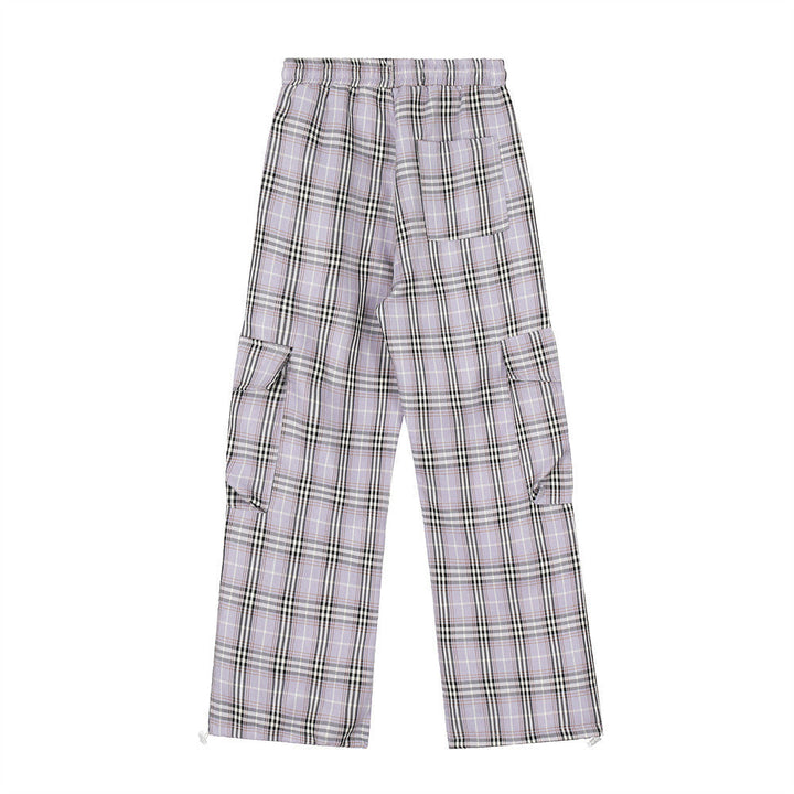 Drune | Herren karierte Hose