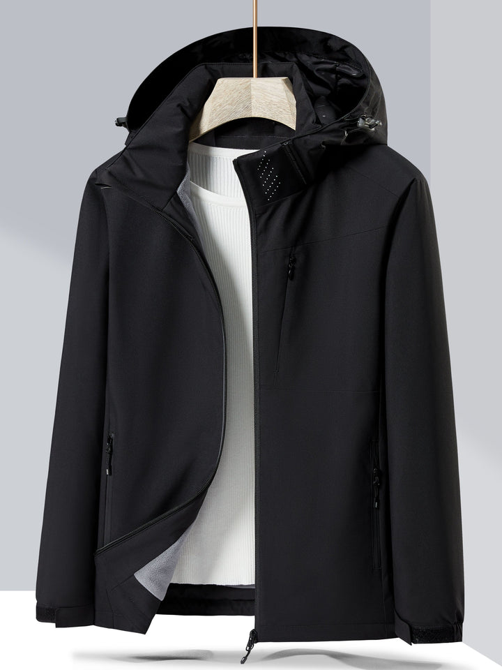 Drune Wasserdichte Fleece-Winterjacke Mit Kapuze Für Damen | Perfekt Für Outdoor-Aktivitäten