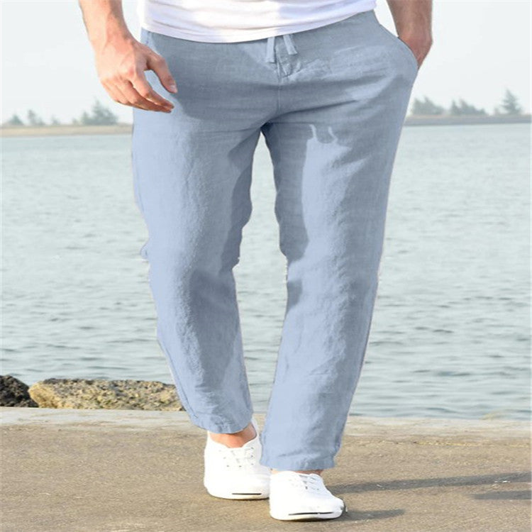Drune | Hochwertige Leinenhose