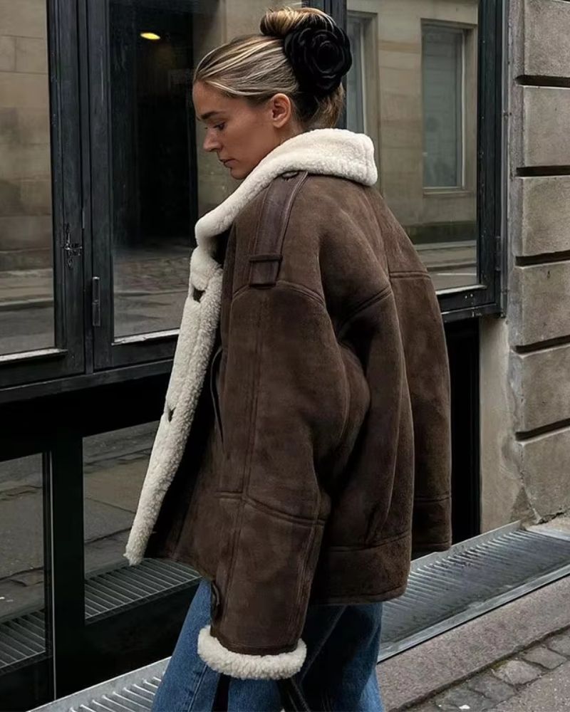 Drune | Warm und Fluffiger Vintage Coat