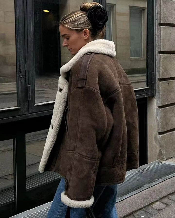 Drune | Warm und Fluffiger Vintage Coat
