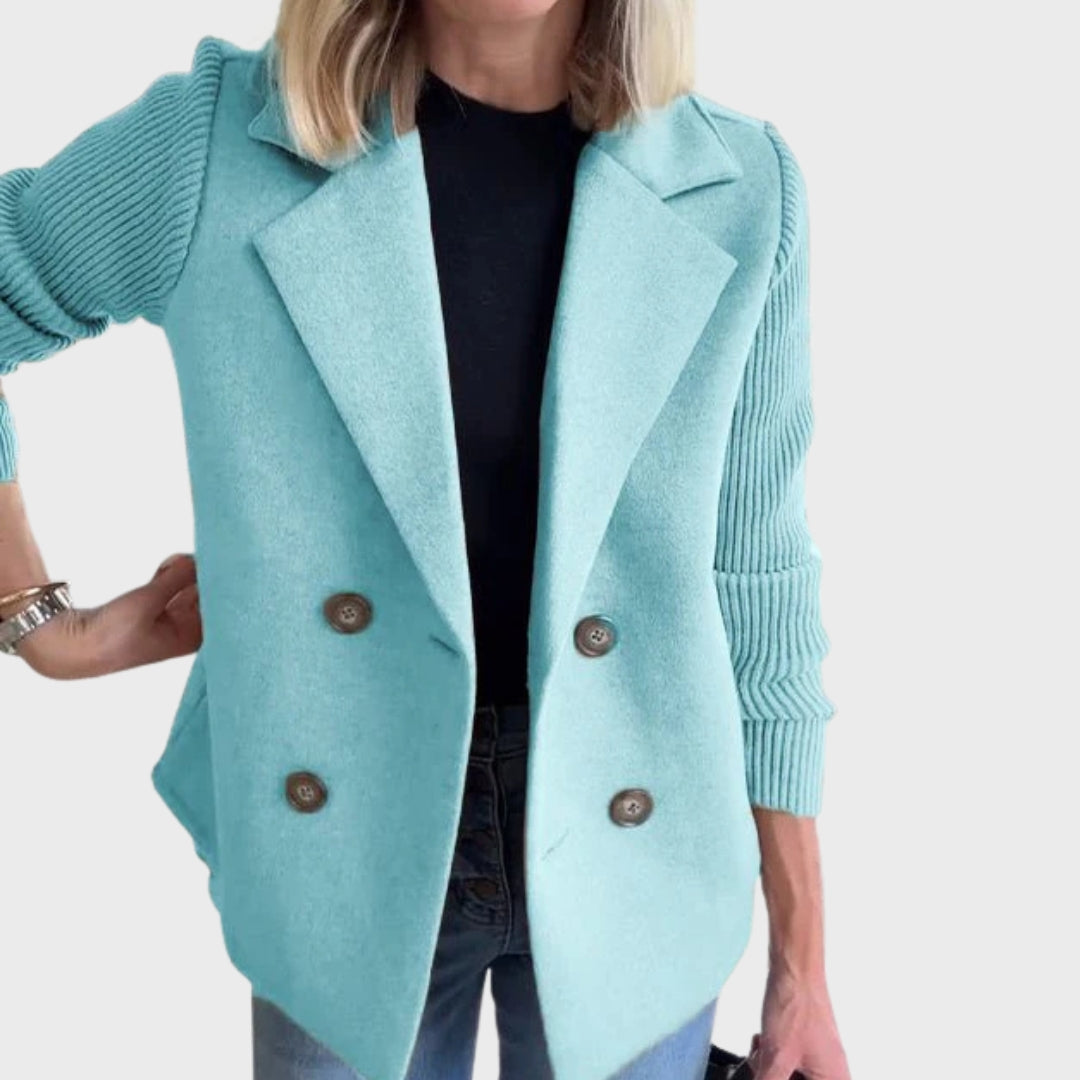 Drune | Eleganter Herbststrickärmel-Blazer
