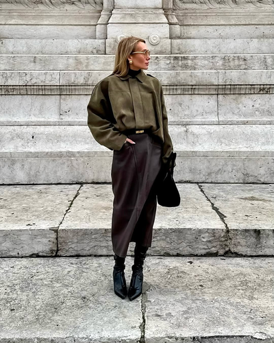 Drune | Damen Cropped Boxy Jacke