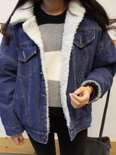 Drune | Dicker Denim, Gefüttert Mit Fleece Für Frauen