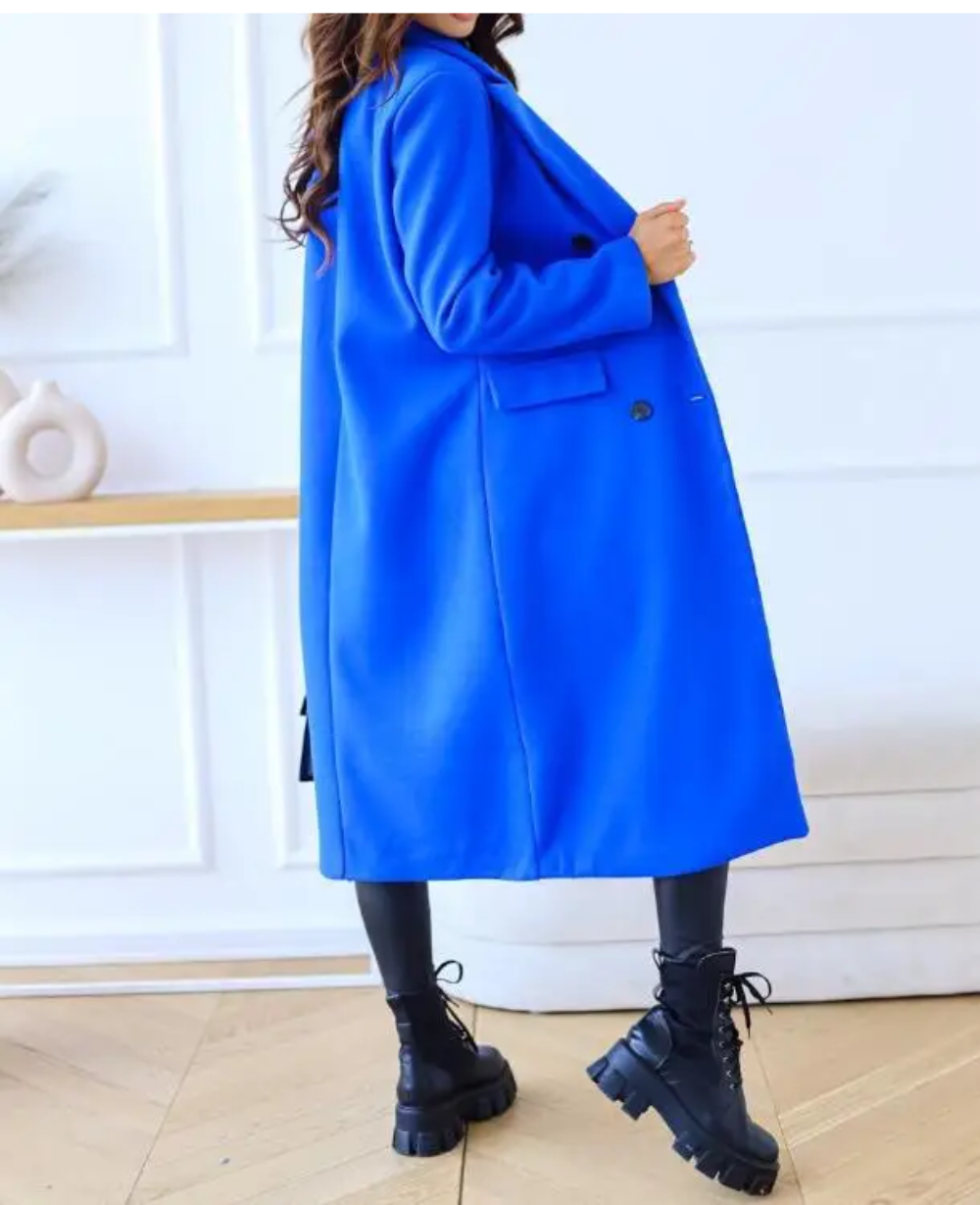 Drune | Lange Elegante Taillierte Trenchcoat Für Damen | Perfekt Für Herbst Und Winter