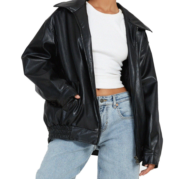 Drune | Veganer Leder Mantel Im Lokomotivstil