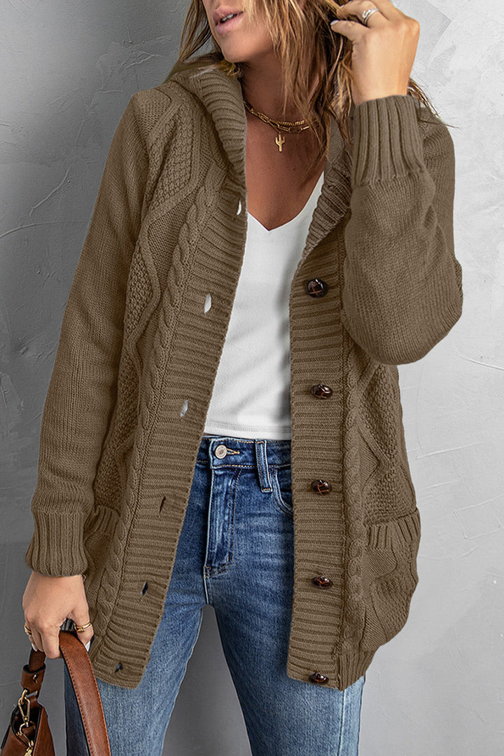 Drune | Lässige und Stilvolle Allgemeine Strickjacke