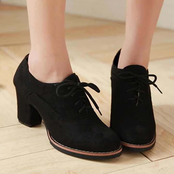 Drune | Elegante Damen Pumps Mit Chunky Absatz