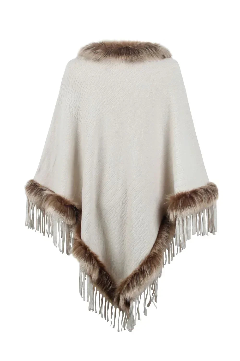 Drune | Stilvoller Winterponcho für Damen
