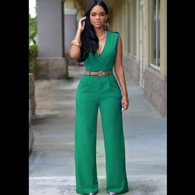 Drune Damenmoden-Jumpsuit mit Einteiler-Hose