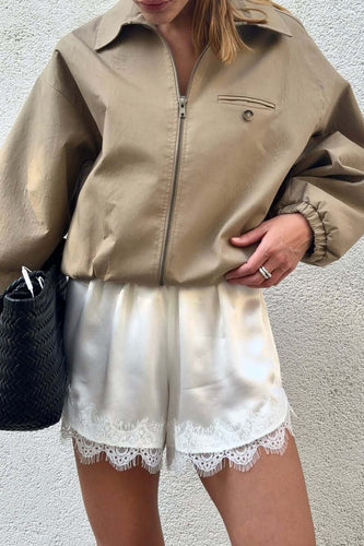 Drune | Up Cropped Khaki Jacke