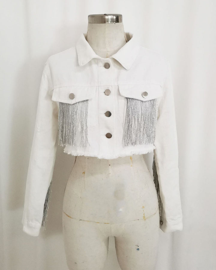 Drune | Zerrissene Jeansjacke
