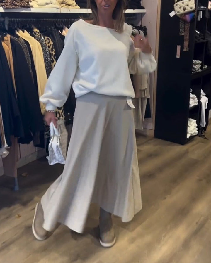 Drune | Sweatshirt mit Kalter Schulter