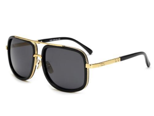 Drune | Luxus Herren Sonnenbrille Mit Quadratischem Rahmen