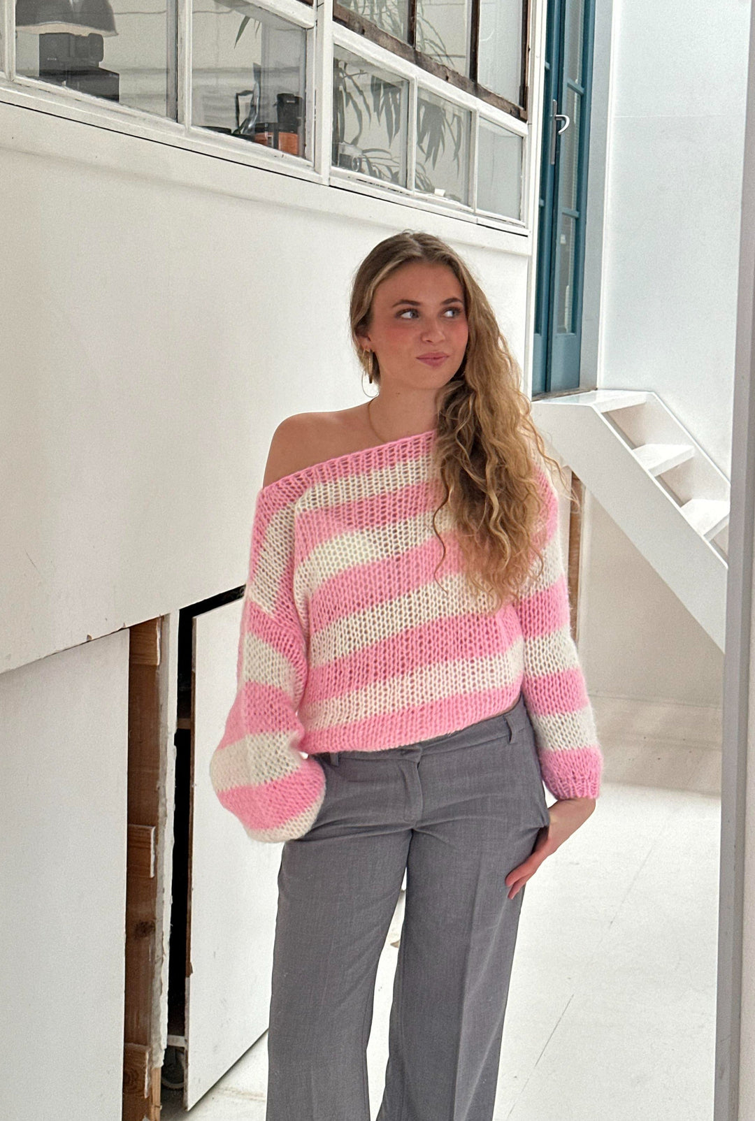 Drune | Weicher gestrickter Chic-Pullover