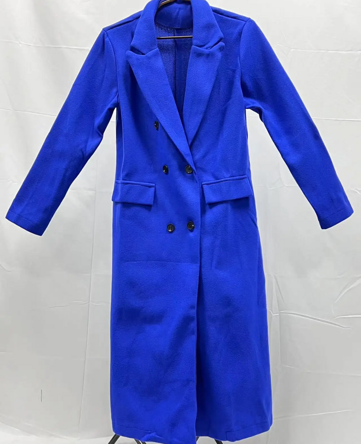 Drune | Lange Elegante Taillierte Trenchcoat Für Damen | Perfekt Für Herbst Und Winter