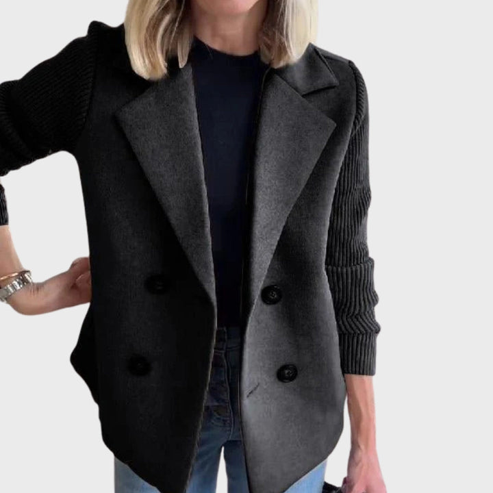 Drune | Eleganter Herbststrickärmel-Blazer