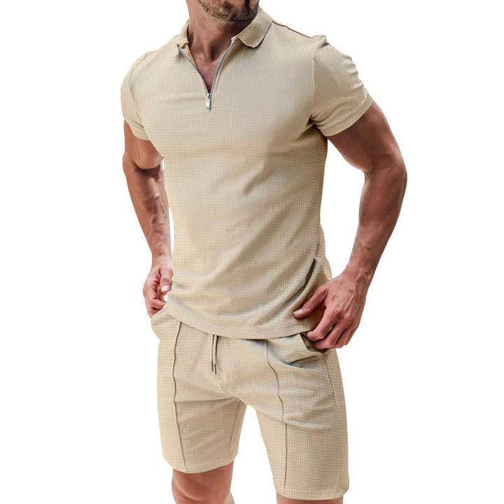 Drune-Set Kurzarm-Shirt & Shorts