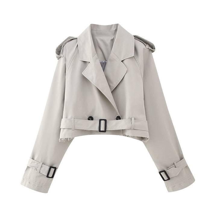 Drune | Kurzer Trenchcoat