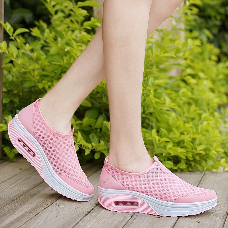 Damen Atmungsaktive Slip-On Sneakers mit Luftpolster-Technologie Drune