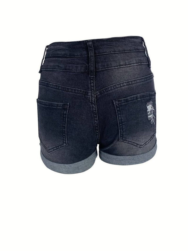 Drune | Frühling/Sommer Rippend Denim Shorts
