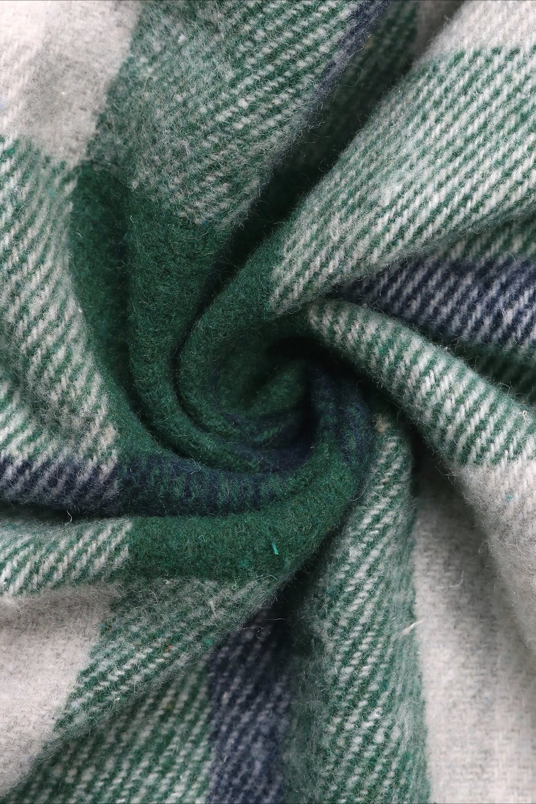 Drune | Karierter Wolljacke