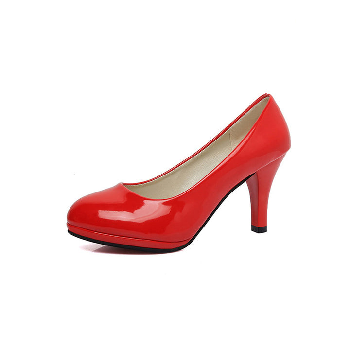 Damen nan elegante Brautpumps mit abgerundeter Vorderkappe, gepolstertem Komfortfußbett und schlankem Kegelabsatz Drune