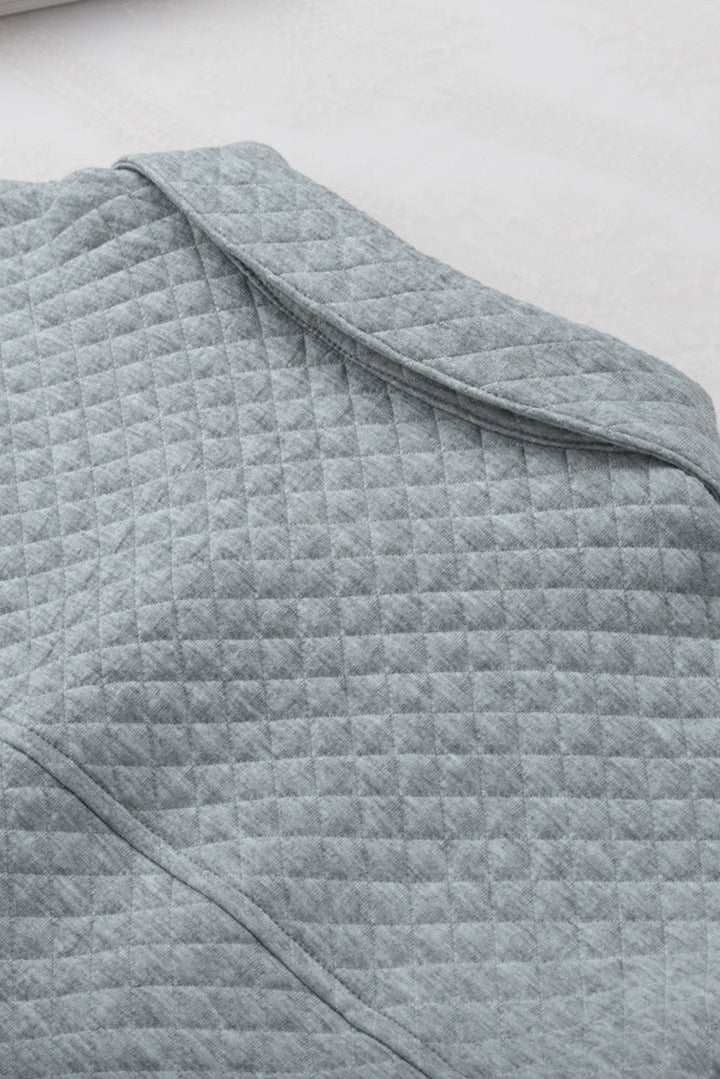 Drune | Leichtgewicht Gesteppte Hemdjacke Polyester Komfort und Stil